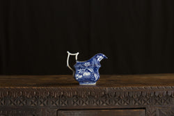 Staffordshire Blue White Creamer 1800s