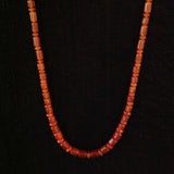Carnelian Heart and Arrow Necklace