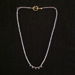 Tanzanite Teardrop Necklace