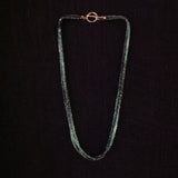 Emerald Three Strand Necklace