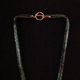 Emerald Three Strand Necklace