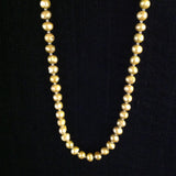 Gold Pearl Necklace