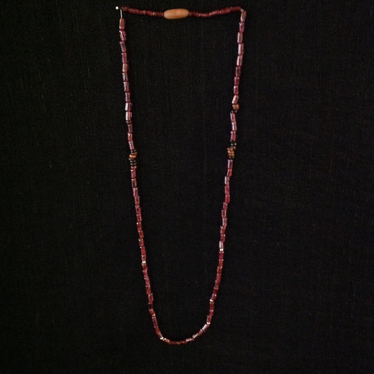 Deep Purple Garnet Necklace