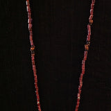 Deep Purple Garnet Necklace
