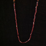 Deep Purple Garnet Necklace