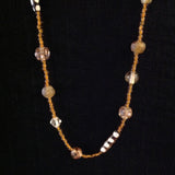 African Trade Beads Amber Bone and Glass