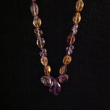 Amethyst Citrine Ametrine Faceted Ovals Briolettes