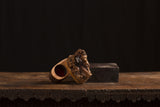 Carved Burl Wood Box