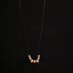 Thailand Sterling Hill Tribe Bead Necklace