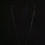 Sterling and Amber Trade Bead Necklace