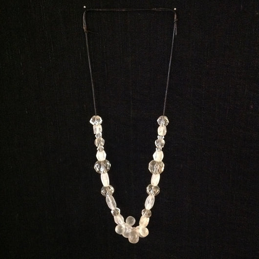 Antique Faceted Crystal Assemblage Necklace