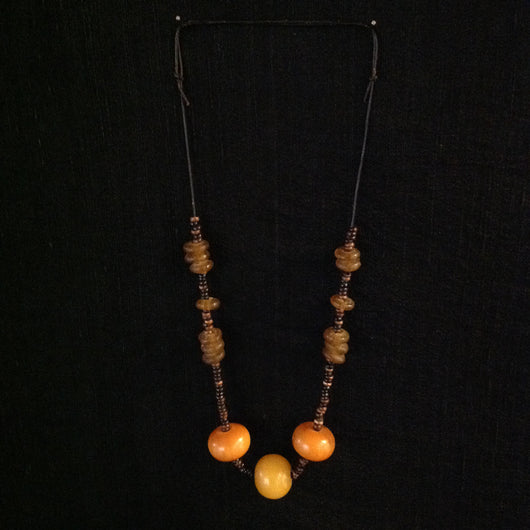 Kopal African Trade Beads Necklace