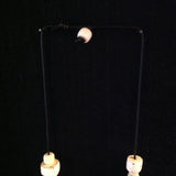 African Conch Shell Potato Bead Necklace