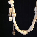 African Conch Shell Potato Bead Necklace