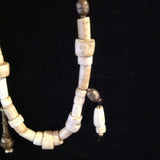 African Conch Shell Potato Bead Necklace