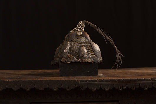 Lega Hat with Shells circa 1910
