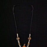 African Trade Bead Necklace Kopal Bead Crystal