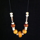 African Trade Beads Kopal and Conch Beads