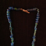 African Trade Beads Glass Blue Green