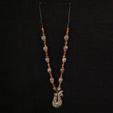 African Trade Beads and Jade Pendant
