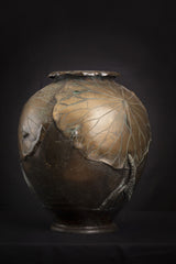 Art Nouveau Japanese Bronze Jardiniere