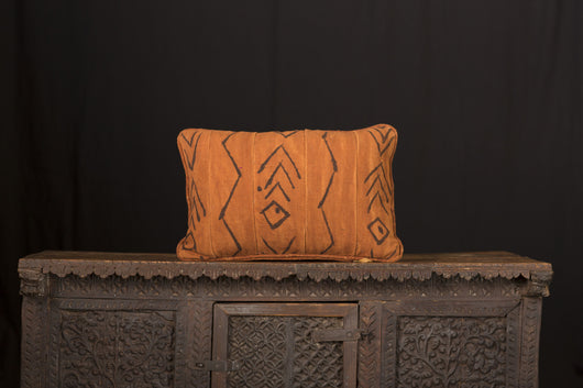 Antique African Mud Cloth Pillow