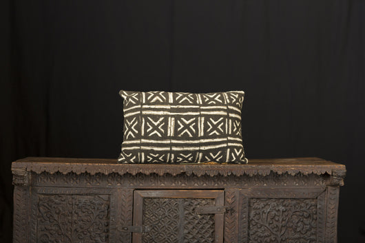 Antique African Mud Cloth Pillow