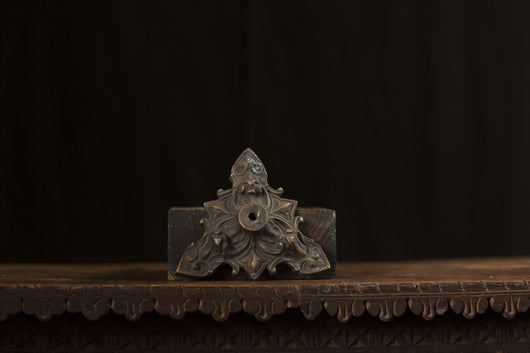 Cast Bronze Art Nouveau Style Base (1)