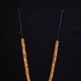 African Beads Sterling 24k Gold Bead Necklace