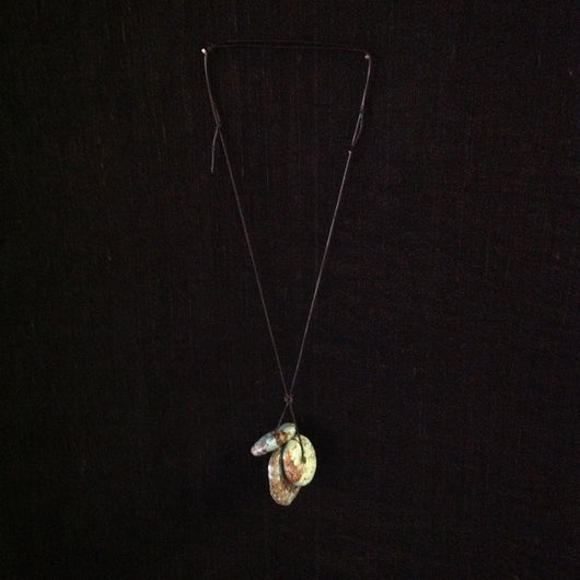 Turquoise Donut Hole Chunky Necklace