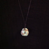 Turquoise Donut Hole Chunky Necklace