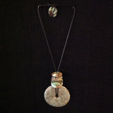 Turquoise Donut Hole Chunky Necklace