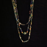 Ancient Roman Beads 3 Strand Necklace