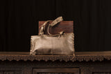 Bronze Two Toned Leather Bag with Studs